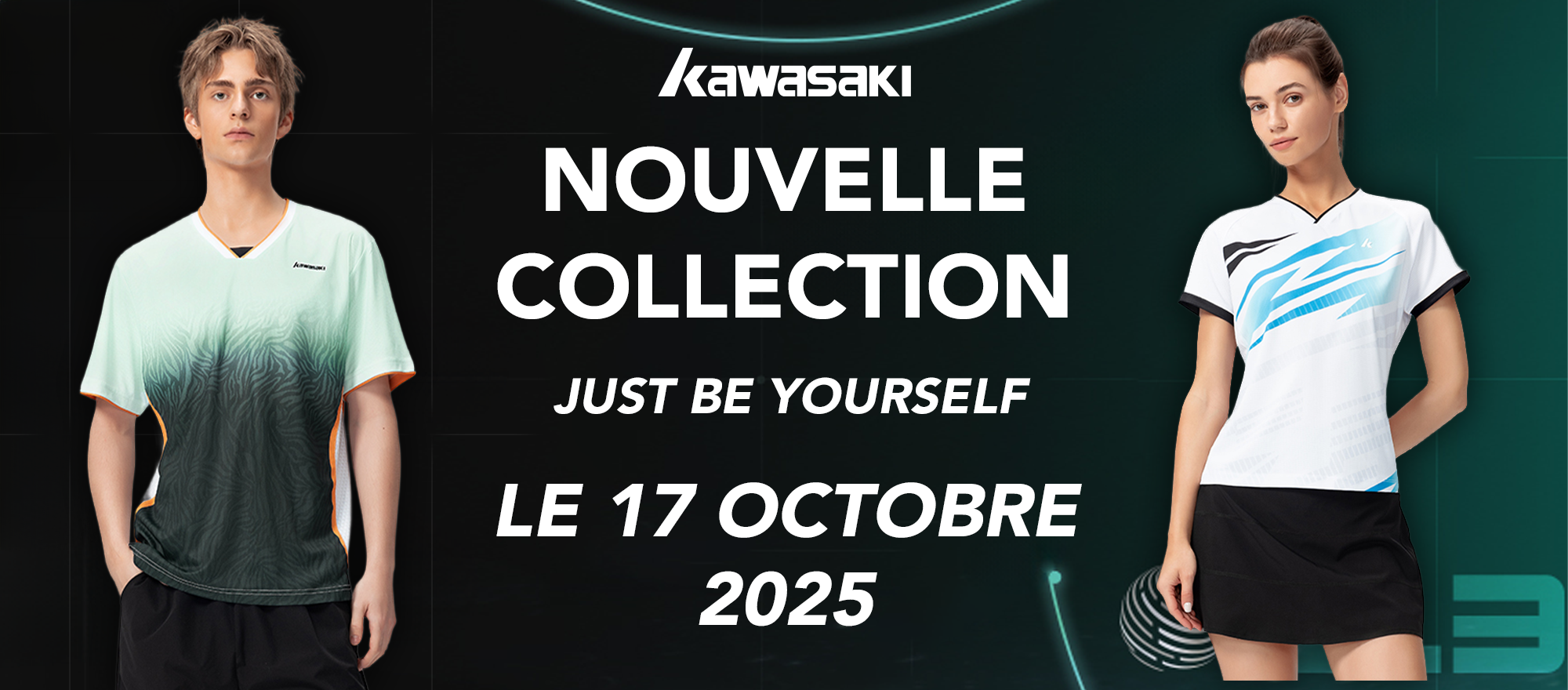 Nouvelle collection Kawasaki 2025